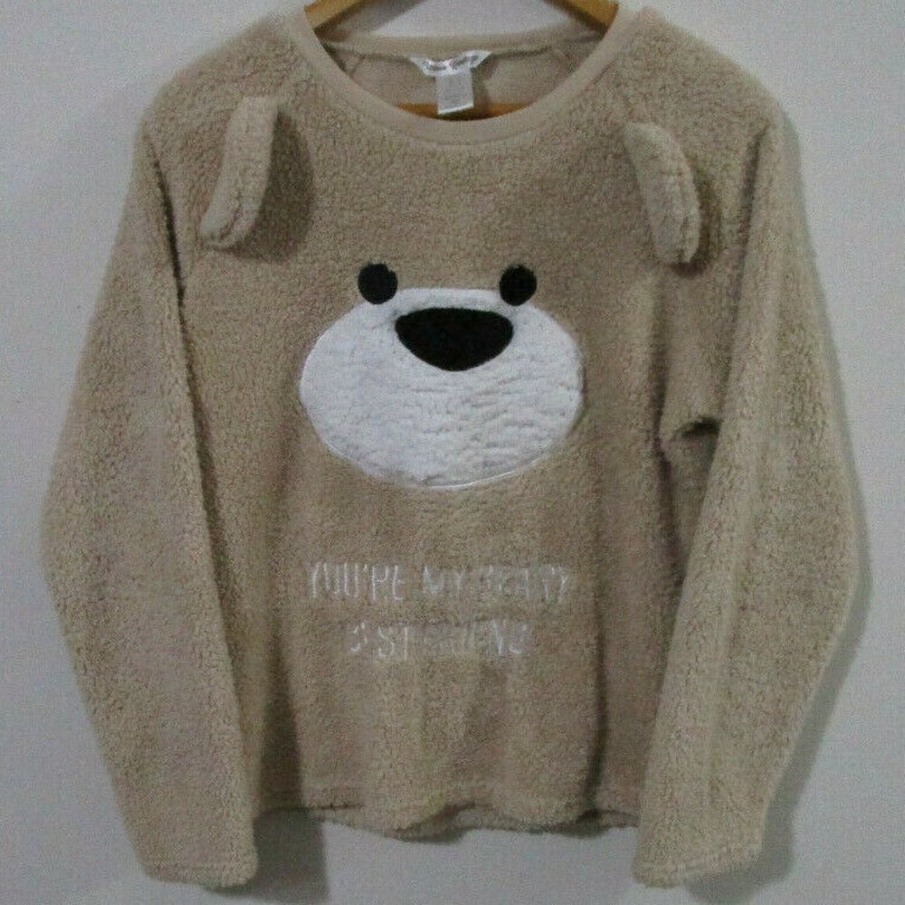 Super Cute!! Urban Heritage Teddy Bear Sweater